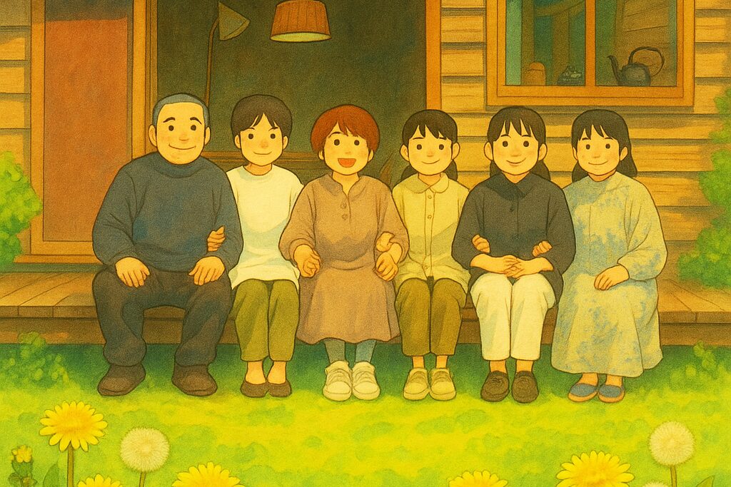 家族/上町ガルテン/木の家/新越建設