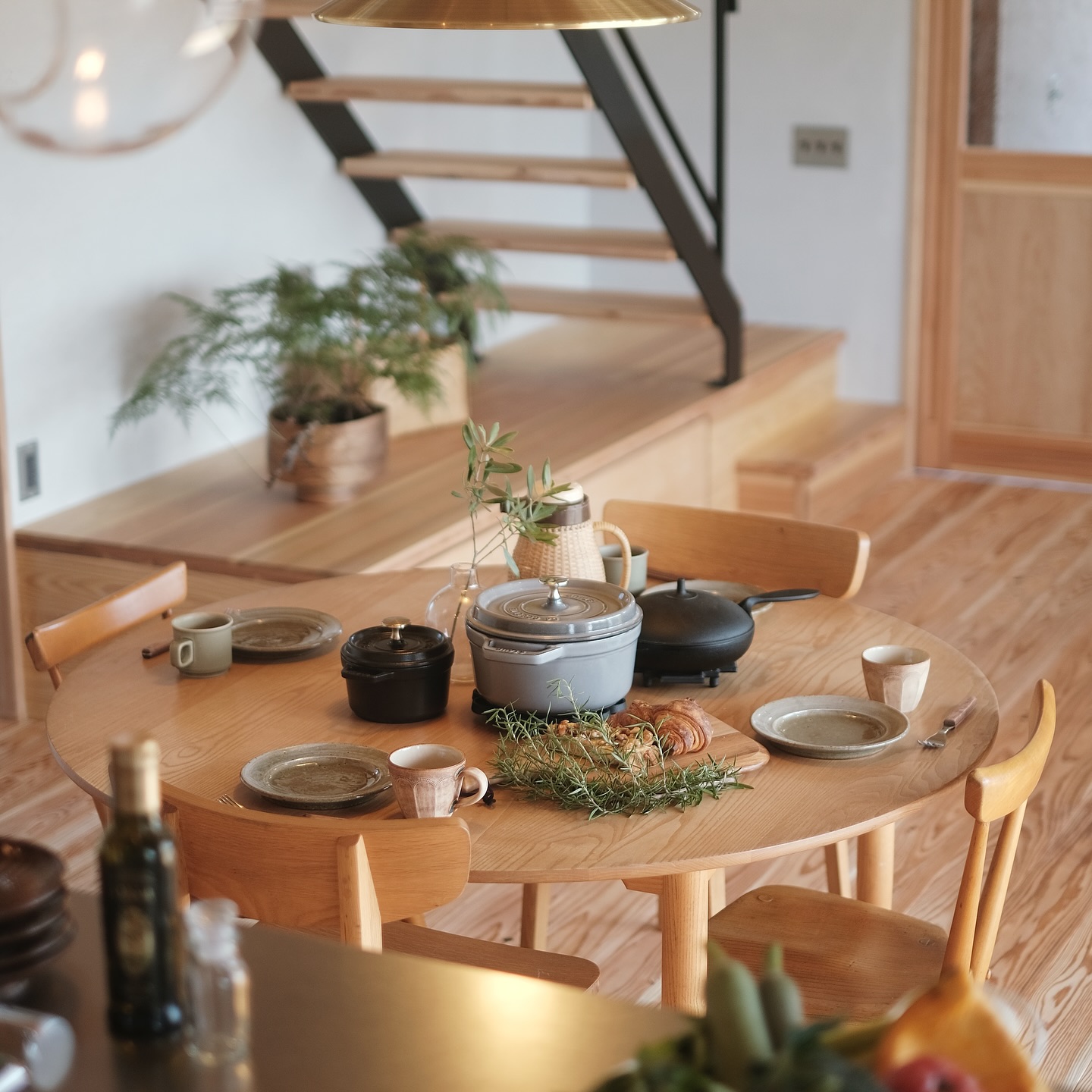 ロフトのある平屋